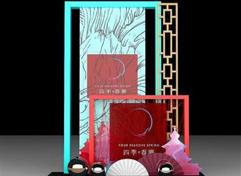 創(chuàng)意展柜設(shè)計(jì)效果圖